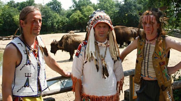 Indiáni ze sdružení Indian Corral, Archiv Zoo Praha