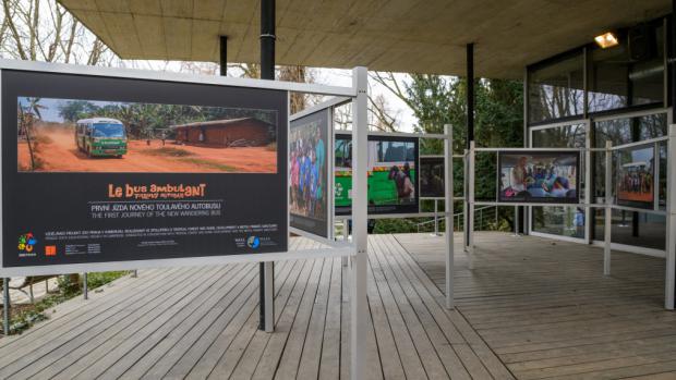 Foto ze zahájení výstavy: Petr Hamerník, Zoo Praha