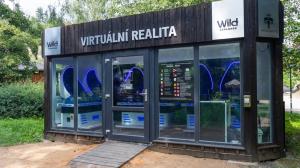 Virtuální realitu naleznou návštěvníci poblíž Dětské zoo v dolní části areálu. Foto Tereza Mrhálková, Zoo Praha